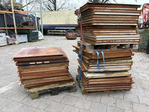 Aspect acier - Panneaux de sol