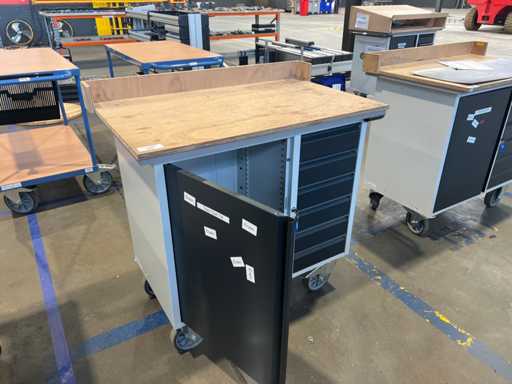 C?rucior de scule Fetra 2450/7016 cu con?inut