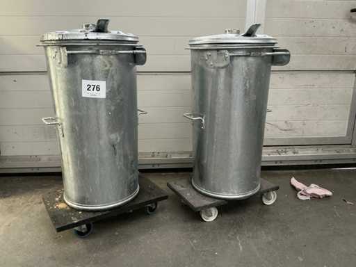Waste bins (2x)