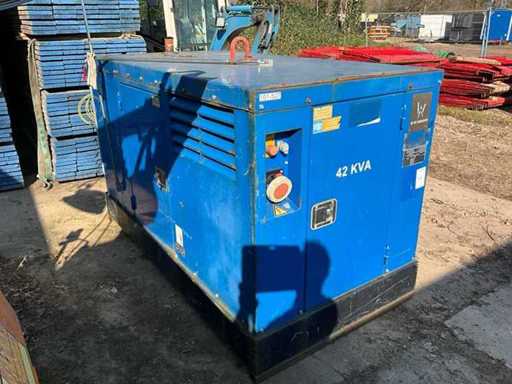 2013 De Wit Silent 40KVA Power Generator