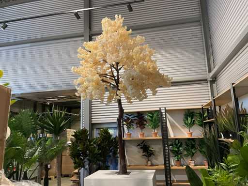 Arbre à fleurs artificiel 325 cm