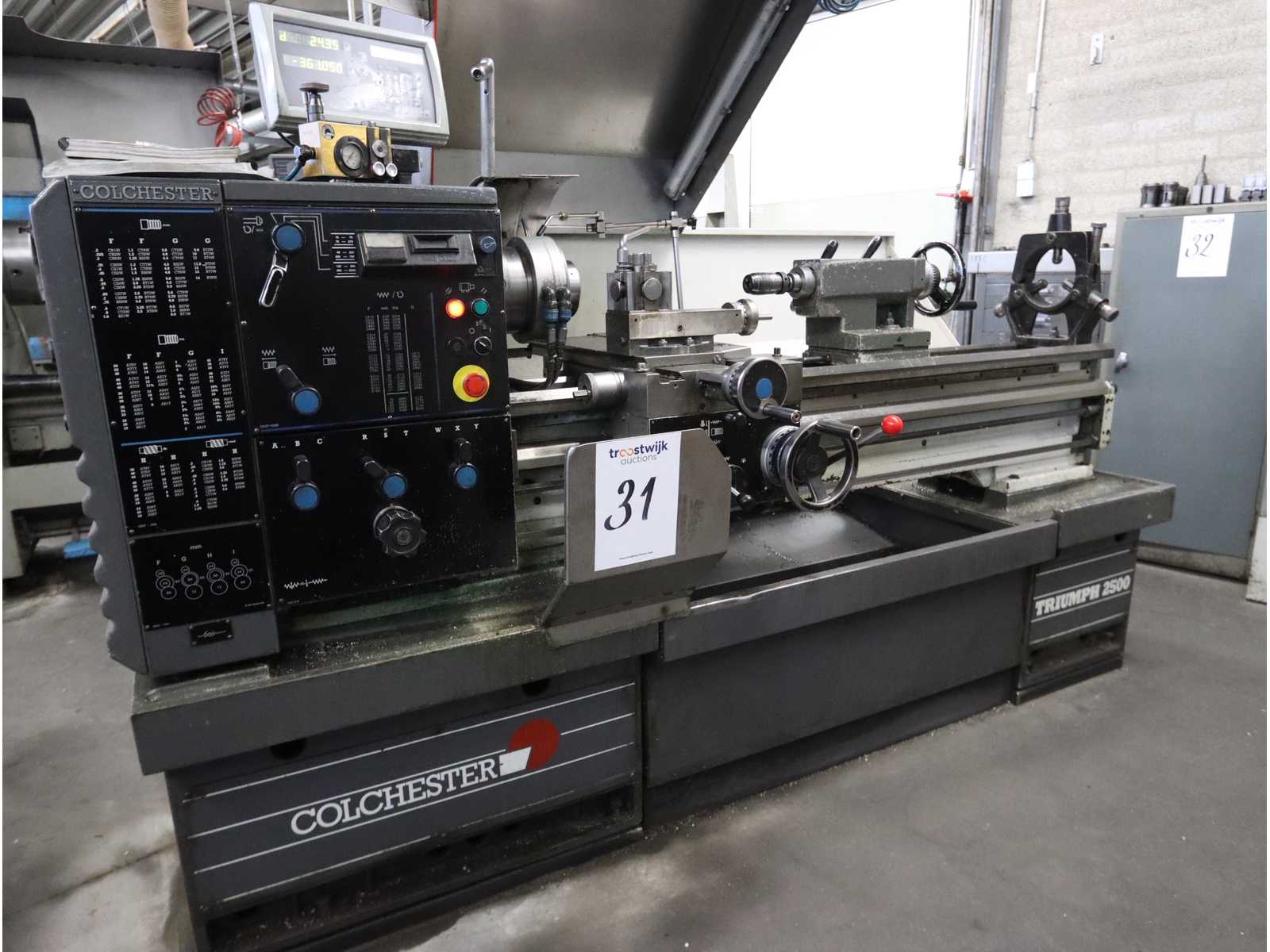 1999 Colchester Triumph V/S2500 Universal Lathe