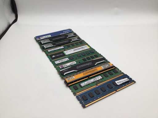 Geheugen module 4GB DDR3 Computeronderdeel (10x)