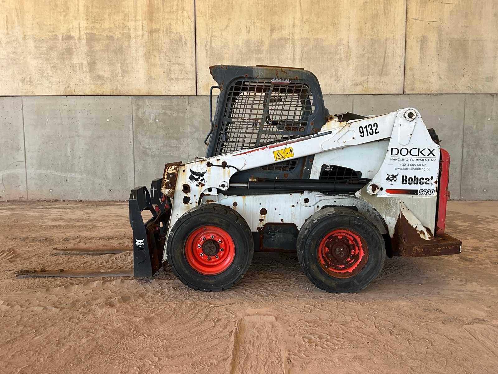 Ładowarka o sterowaniu burtowym Bobcat S630 z 2020 r.