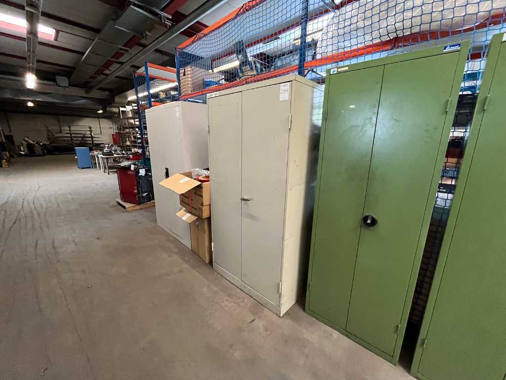 Cabinet with equipment