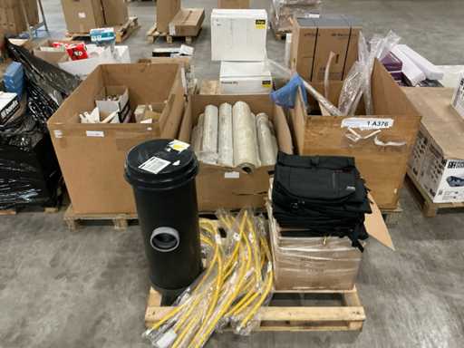 Pallet  installatie materialen (4x)