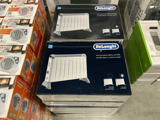 Lot Delonghi portable electric convector heaters (10x)