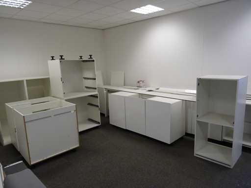 Partij keukenonderdelen