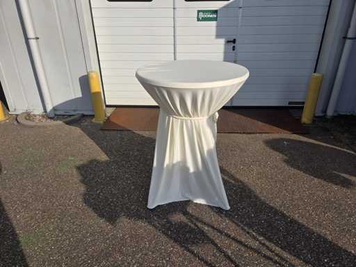 1x Spódnica stołowa stojąca beżowa