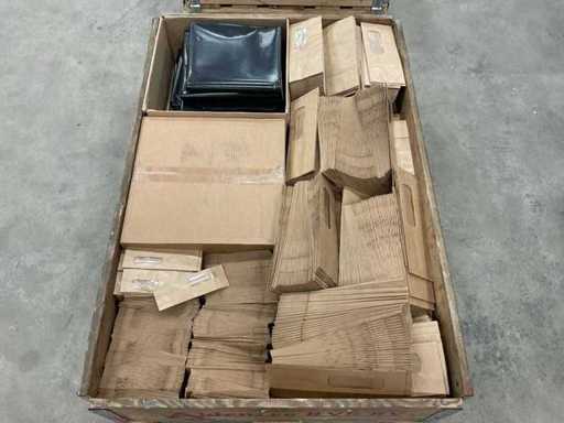 Partij verpakkingsmateriaal