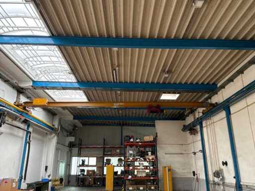 1996 CARL STAHL 2.0 T0 PODNOŚNIK NA LINIE STALOWE T510-10 2/1 EX suwig napowietrzny