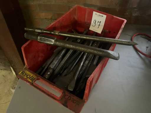 Batch of chisels
