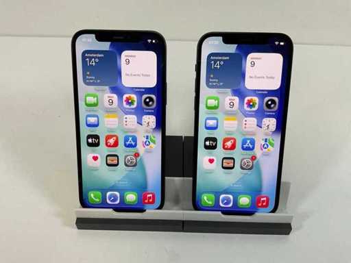 Apple iPhone 12 - 64 GB - Black (2x)