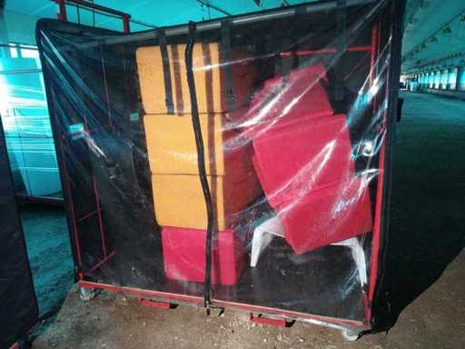 TOBOGAN / VONDOM - SCAUN CU ARIPĂ / LUNĂ / BAR ARIPĂ - scaune, scaune și otomane (10x)