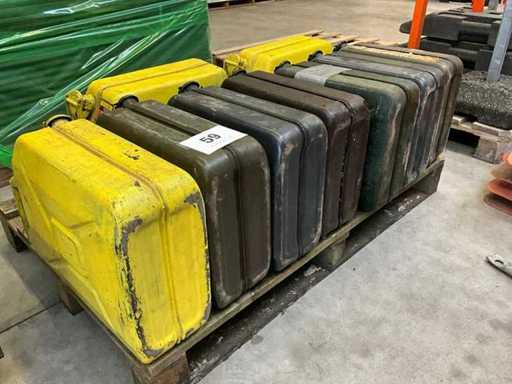 20L metalen Jerrycan (9x)