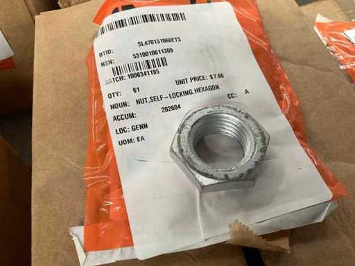Hexagon self-locking nut (61x)
