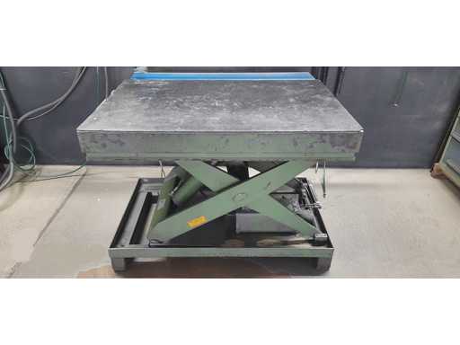 GEBA - gh1/10-08 - 1990 - Stół podnoszony nożyczkami