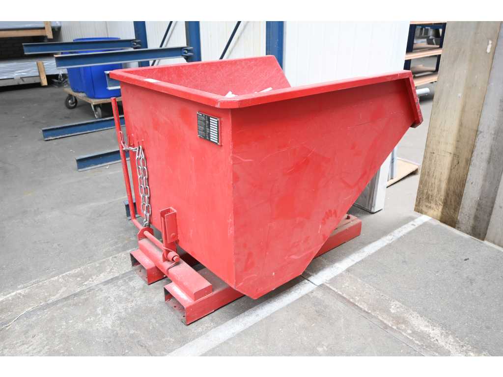 Indapp - TKB 750 - Forklift tipping container