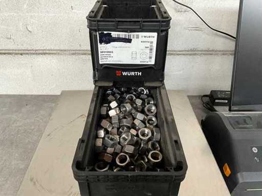 Würth 11.13 kg Zeskantmoer M16 in stapelbare bak