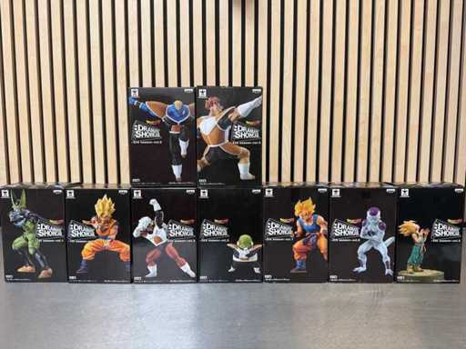 Figurines Banpresto / CraneKing - Dragon Ball Z Dramatic Showcase (9x)
