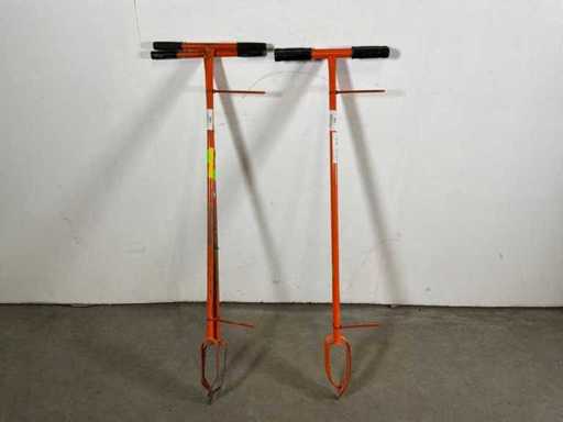 Grondboor handbediend Ø70mm