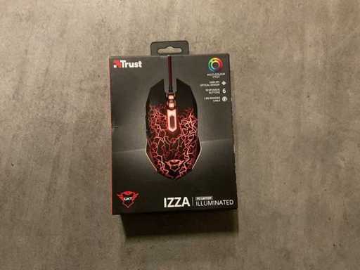 Trust Izza Mouse de joc iluminat (10x)