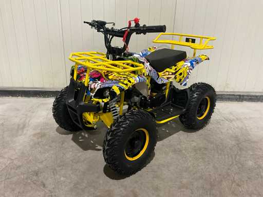 Ultra Motocross 2025 con rack ATX 49 quadruplo blu/giallo