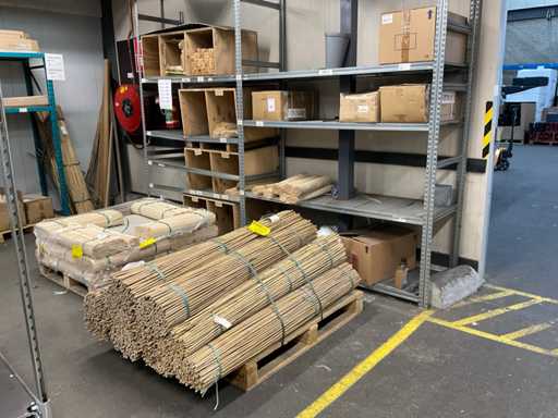 Batch of bamboo sticks