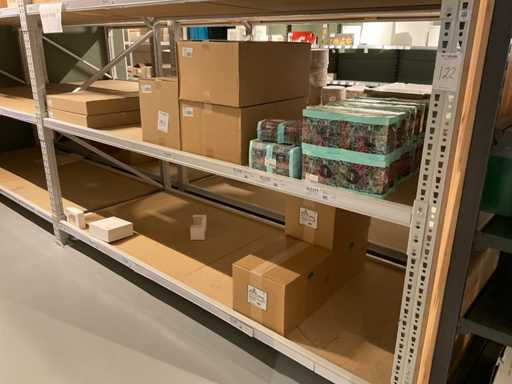 Batch of various cake boxes