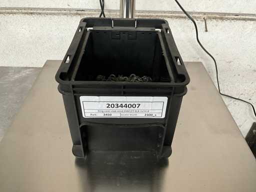 Würth 1.97 kg Ring, spring flat end in stackable container