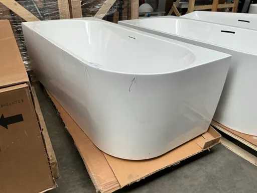 Liliowa wolnostoj?ca wanna naro?na (180x80 cm)