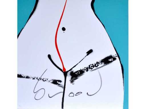 Herman Brood - Șolduri - Serigrafie pe pânză