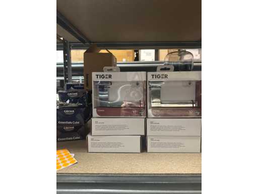 Tiger toilet roll holder chrome 6 pieces