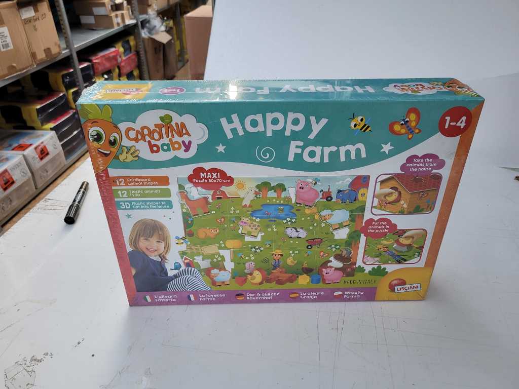 CAROTINA Baby - Happy Farm - Puzzle Happy Farm (5x)