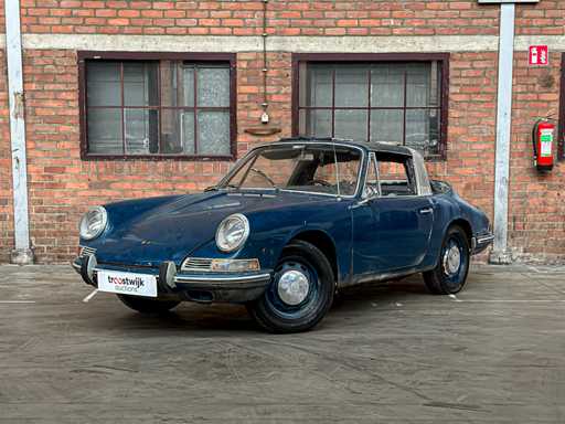 Porsche 912 Soft-Window Targa (Matching-Numbers) 1967 -BARNFIND- 
