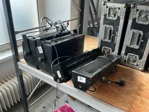 Reflector UV 400W, inclusiv 4 carcase (13x)