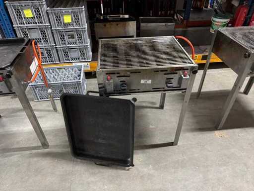 Gazowy grill Hendi Master Maxi na bazie