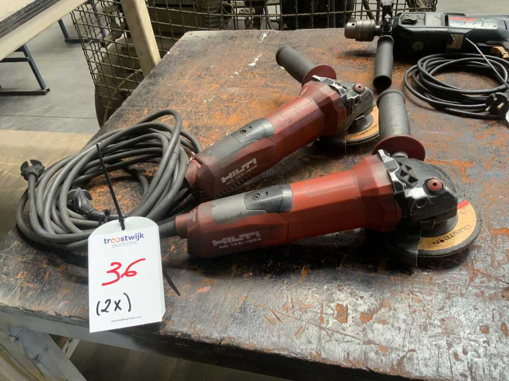 HILTI AG 125-19SE Angle grinder (2x)