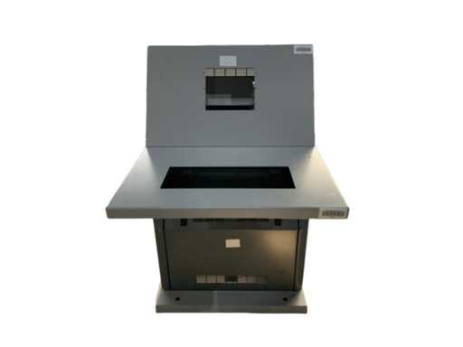 Anthracite Gun Bridge Console L80 x W80 x H130 cm