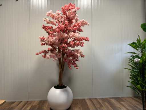Kirschblüte Kunstbaum mit Topf