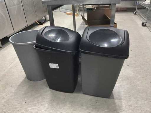 Afvalemmers (3x)