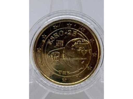 2 euros plaqués or – Journée mondiale de la compétition – Slovénie 2018