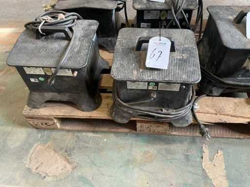 Keraf 3000VA scheidingstrafo (2x)