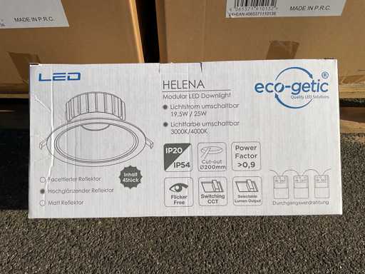 Eco-getic - Helena Faretto LED da incasso ø225 mm - 19,5W / 25W (192x)