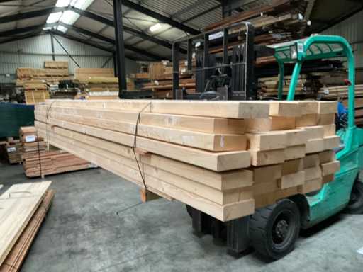 Grindă de molid rindonată - 294x15x5 cm (34x)