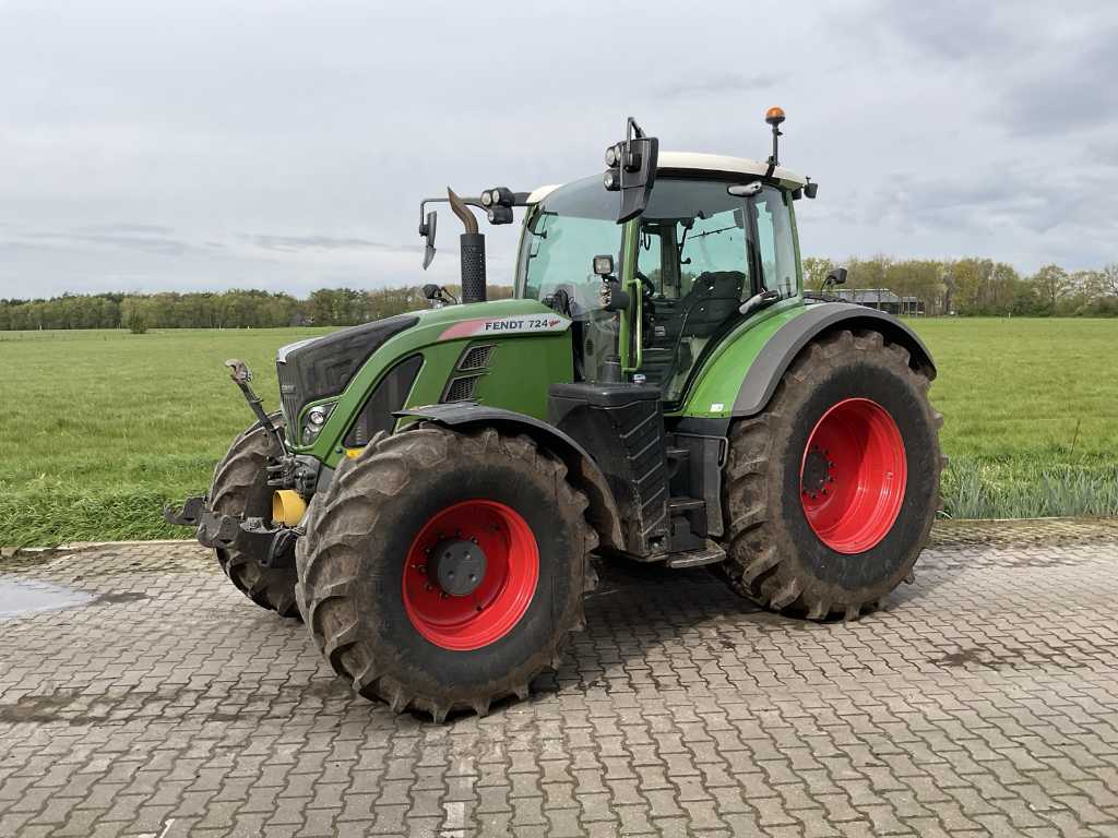 2018 Fendt 724 S4 Profi (GPS) Four Wheel Drive Farm Tractor