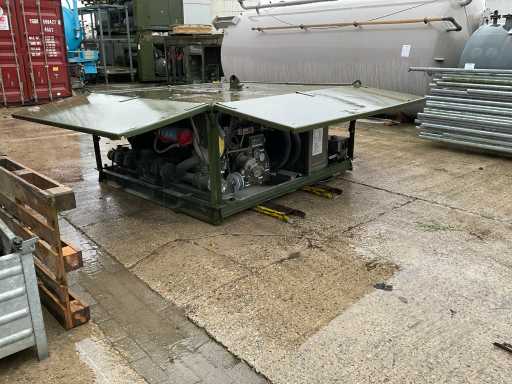 Autonomous fuel pump set