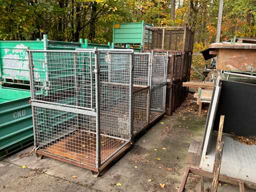 Varias cajas de gitterbox (11x)