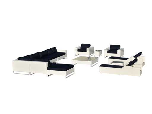 Lounge set - Vonato - Silvano - 0 - 13-piece