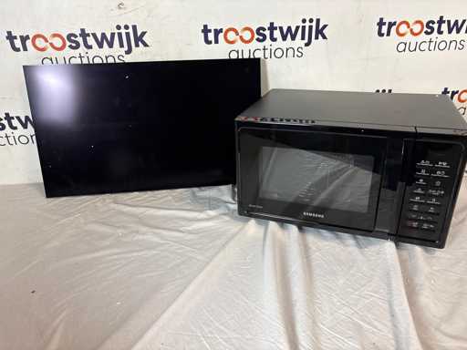 Samsung MC28H5015AK/EF Combimagentron + LG Ultragear Oled 32" monitor